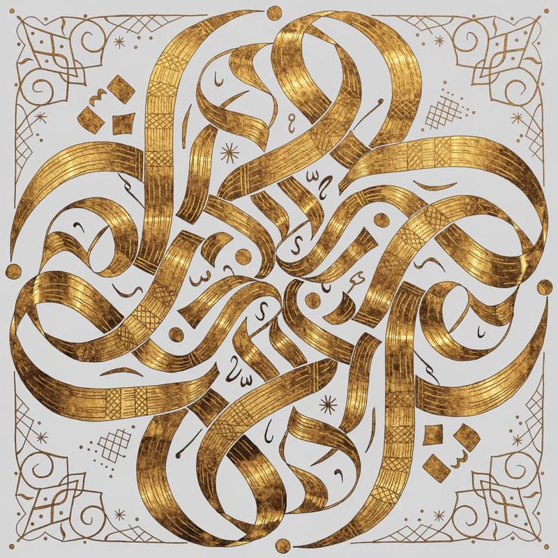 Modern calligraphy
