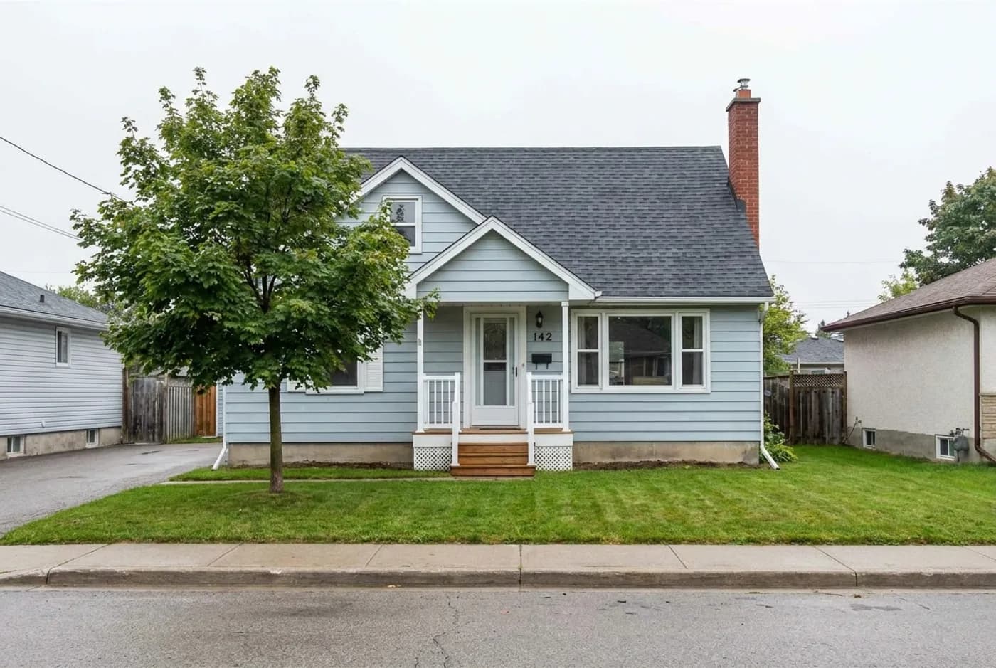 A standard listing photograph of a house