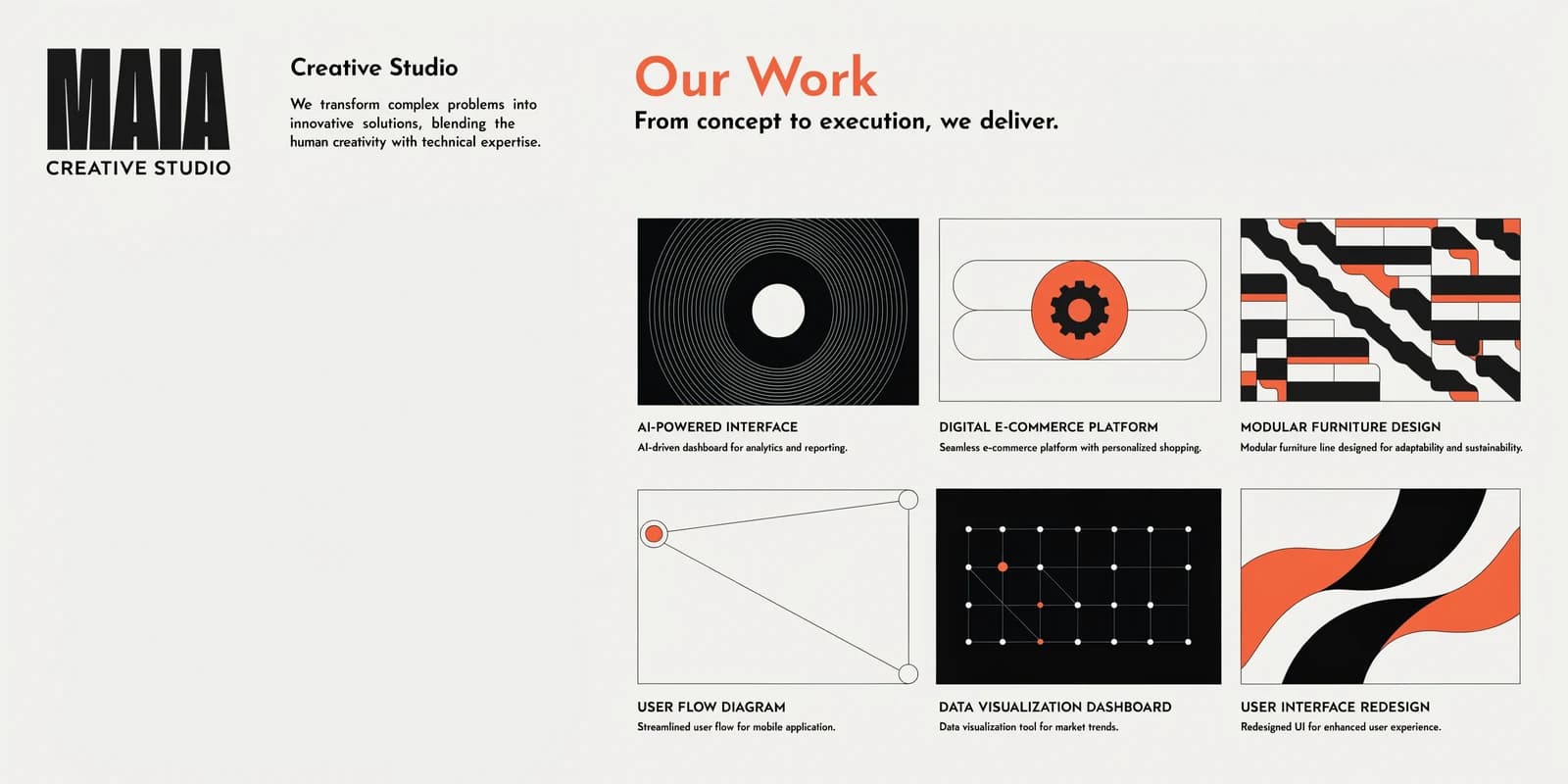 Creative agency pitch deck sample